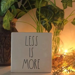 RAE DUNN REVERSIBLE DECOR PAPERWEIGHT